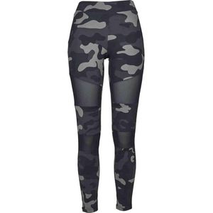 Urban Classics - Camo Tech Mesh Legging - Zwart