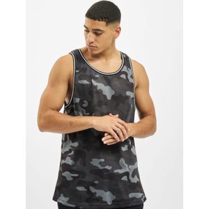 Urban Classics - Camo Mesh - Tanktop - Donkercamouflage - 100% Polyester