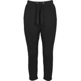 Urban Classics - Open Edge Terry Turn Up Dames joggingbroek - Zwart