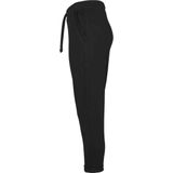 Urban Classics - Open Edge Terry Turn Up Dames joggingbroek - Zwart