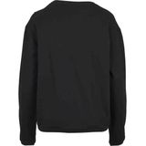 Urban Classics - Terry Flying Crew T-shirt - Zwart - Katoen
