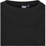 Urban Classics - Terry Flying Crew T-shirt - Zwart - Katoen