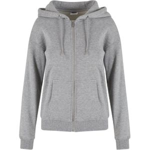 Urban Classic - Dames Hoodie - Zwart - Katoen/Polyester - Casual Snit