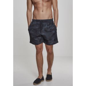 URBAN CLASSICS Badeshorts Urban Classics Herren Camo Swim Shorts