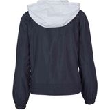 Urban Classics - Dames Retro Tricolour - Windbreaker - Blauw/Wit/Rood - 100% Polyester