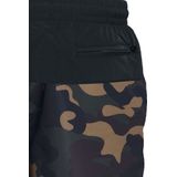 Urban Classics - Camo Stripe Legging - Zwart/Groen