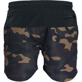 Urban Classics - Camo Stripe Legging - Zwart/Groen