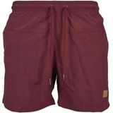 Urban Classics Badehose Block Swim Shorts Cherry