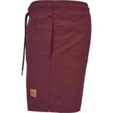 Urban Classics Badehose Block Swim Shorts Cherry