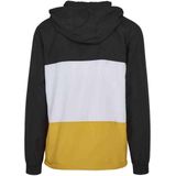 Veste - Color Block - Zwart/Wit/Geel - Lichte Stof - Voor Heren en Jongens