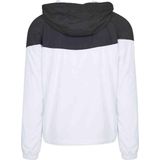 Urban Classics - Windbreaker 2-Tone Tech - Overgangsjas - Zwart/Wit - Effen - Lange Mouwen