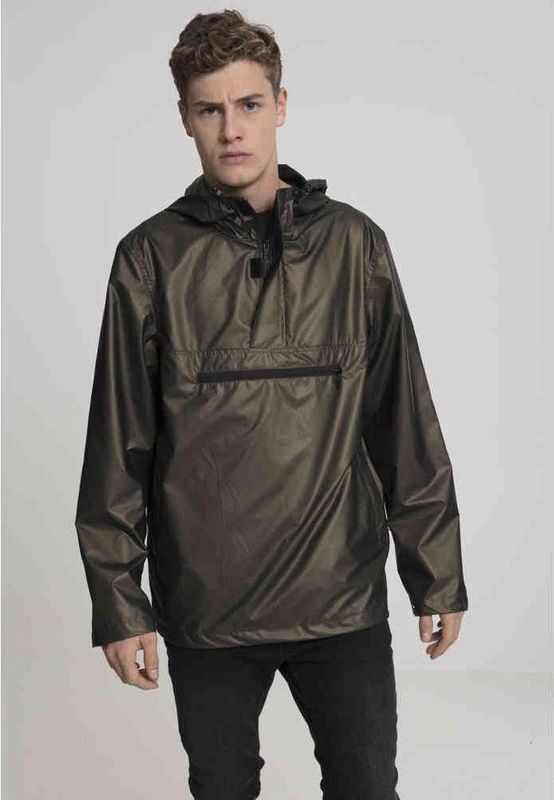 Urban Classics - Light Pullover Jas - M - Groen