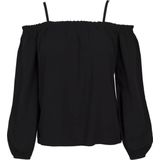Urban Classics - Cold Shoulder Longsleeve top - Open schouder Zwart