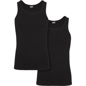 Urban Classics - 2-Pack Seamless - Tanktop - Zwart