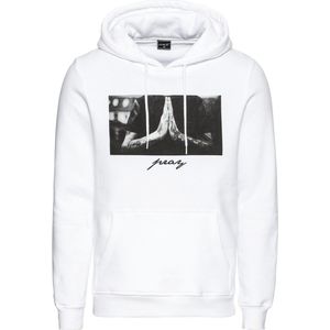 Mister Tee - Pray Hoodie trui - Wit
