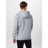 Hoodie - Lange Mouwen - Grijs - Katoen/Polyester - Met Capuchon