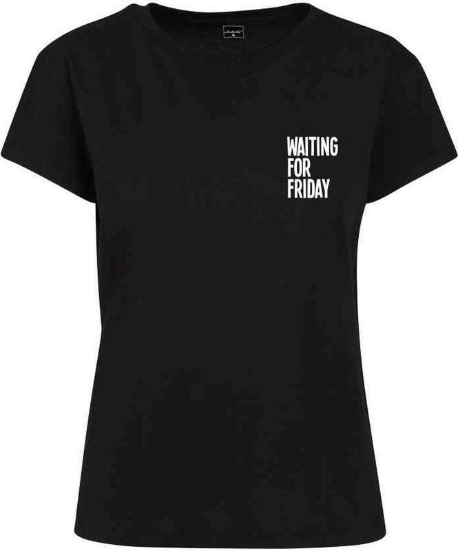 Mister Tee - Waiting For Friday Box Dames T-shirt - Zwart