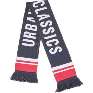 Urban Classics heren sjaal, meerkleurig (navy/rood 00761), One Size