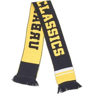 Urban Classics - Urban Classics Scarf blk/chromeyellow one size Sjaal - Zwart/Geel