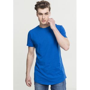 Urban Classics - Shaped Long Heren T-shirt Blauw