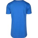 Urban Classics - Shaped Long Heren T-shirt Blauw