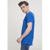 Urban Classics - Shaped Long Heren T-shirt Blauw