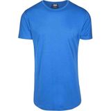 Urban Classics - Shaped Long Heren T-shirt Blauw