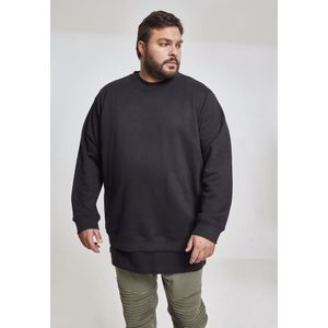 URBAN CLASSICS Rundhalspullover "Urban Classics Herren Basic Terry Crew", (1 tlg.)