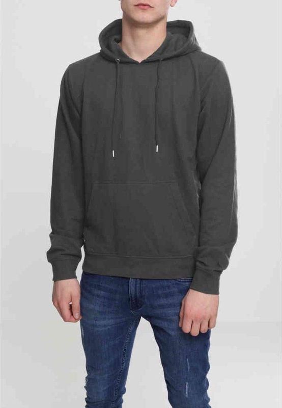 Sweatshirt - Capuchon - Mélange - Sweatstof - Losse Pasvorm