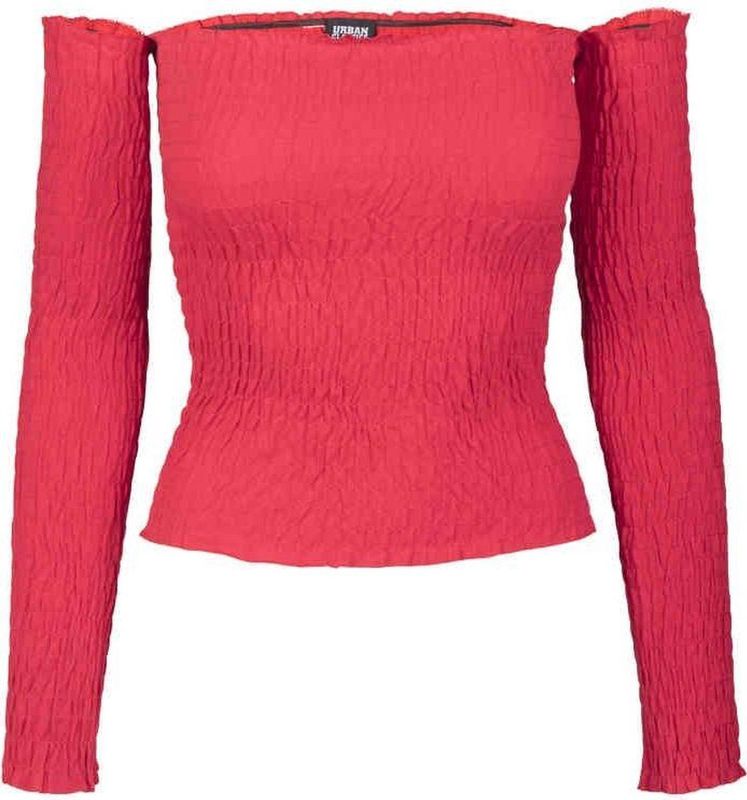 Urban Classics Ladies Cold Shoulder Smoke L/S