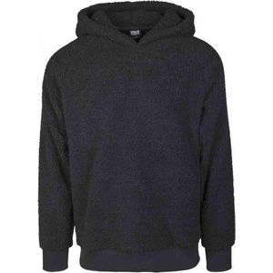 Urban Classics - Sherpa Hoodie/trui - Zwart