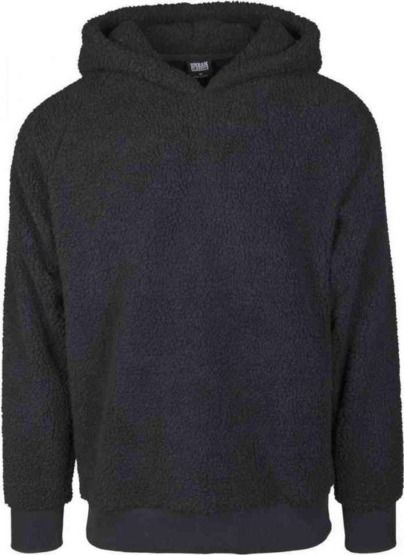 Urban Classics - Sherpa Hoodie/trui - Zwart
