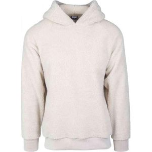 Urban Classics - Sherpa Hoodie/trui - Creme