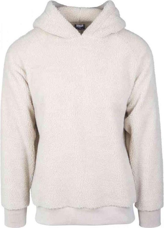 Urban Classics - Sherpa Hoodie/trui - Creme