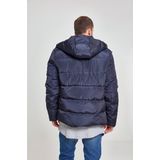 Urban Classics - Donsjack - Donkerblauw - Gevoerd met Afneembare Capuchon