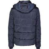 Urban Classics - Donsjack - Donkerblauw - Gevoerd met Afneembare Capuchon