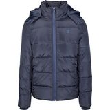 Urban Classics - Donsjack - Donkerblauw - Gevoerd met Afneembare Capuchon