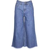 Urban Classics - Denim Culotte ocean Flared jeans - Spijkerbroek - Blauw