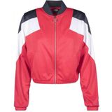 Urban Classics - 3-Tone Trainingsjack - Rood/Blauw - 100% Polyester