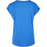 Urban Classics - Extended shoulder Dames T-shirt - Blauw