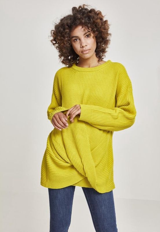 Urban Classic - Wrapped - Sweatshirt - Zwart - 100% Polyacryl