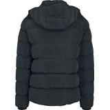 Urban Classics Herenjas met capuchon en gewatteerde binnenkant (1 stuk), zwart.