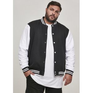 Urban Classics - College Old School Baseball Sweatshirt - Meerkleurig - Herenjas - Retro Herfst Winter