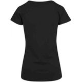 Build Your Brand T-shirt voor dames, zwart, XL