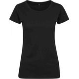 Build Your Brand T-shirt voor dames, zwart, XL