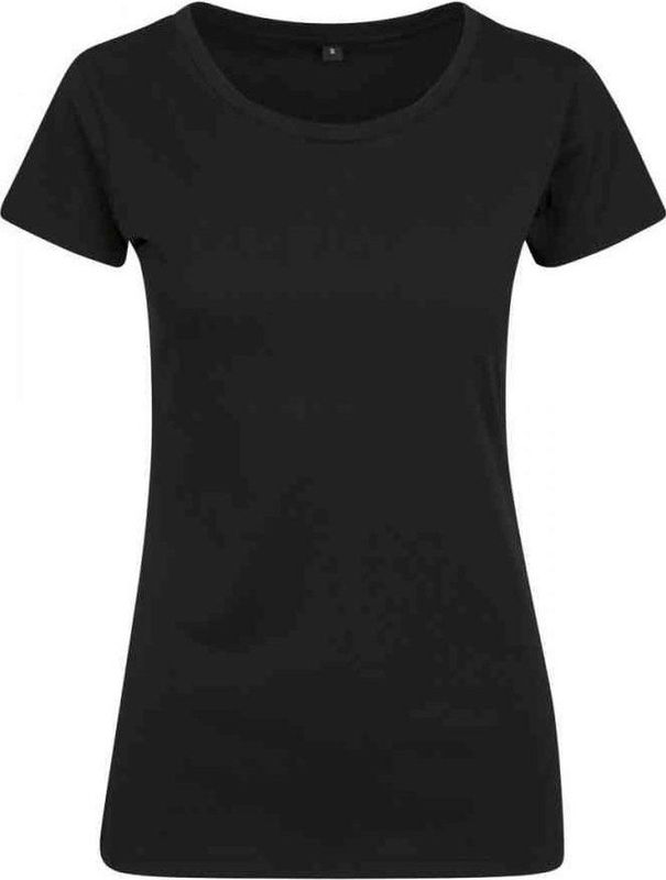 Build Your Brand T-shirt voor dames, zwart, XL