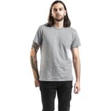 Build Your Brand - Heren T-shirt - Heather Grey - Basic Tee