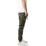 Urban Classics - Camo Cargo Heren joggingbroek - Groen