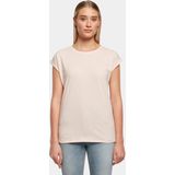 Build Your Brand - Extended Shoulder T-shirt - Dames - Casual Basic