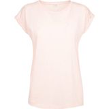 Build Your Brand - Extended Shoulder T-shirt - Dames - Casual Basic
